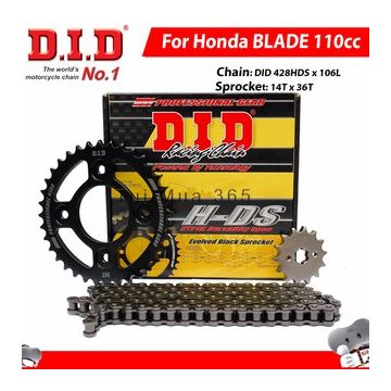 DID Chain & Sprocket Set Honda Blade