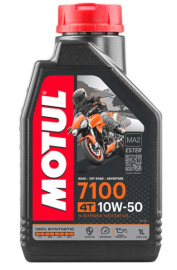 Motul 7100 4stroke fully synthetic 10W50 1 Litre
