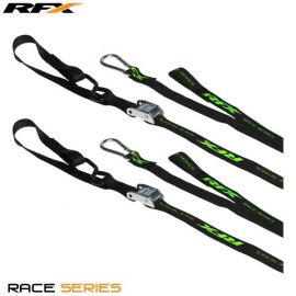 RFX Race Series 1.0 Tie Downs (Black/Hi-Viz LE)