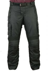Mens Waterproof Cargo Motorcycle Trousers with CE Armour