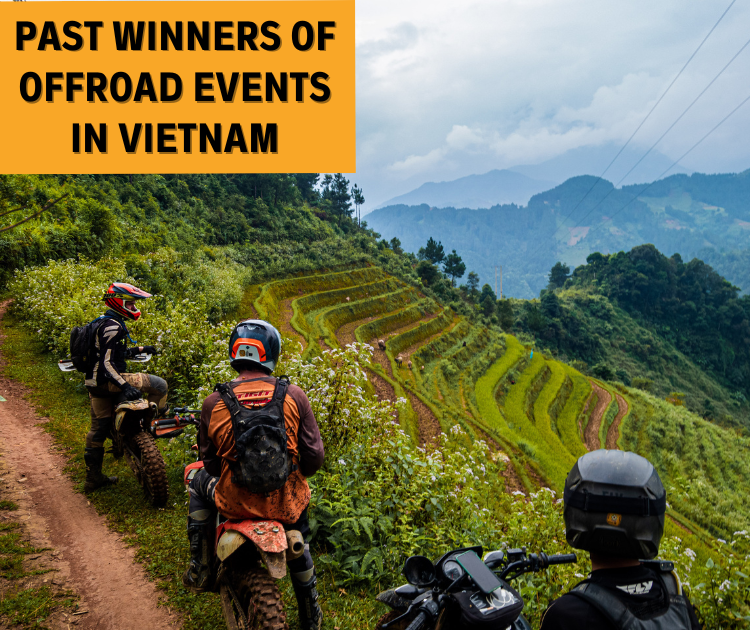 Winners of offroad events in Vietnam